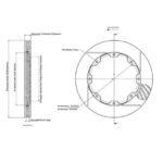 AP Racing brake disk 270x22 4x108 PSA 4 grooves Peugeot 106 coupe group A