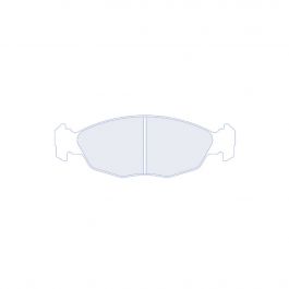 Brake Pads 4017 RC8 140,2 mm x 48,5 mm x 15,5 mm