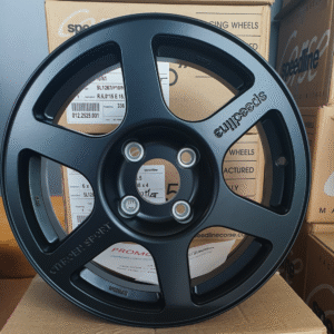 Citroen Sport 6x15 ET16 PCD 4x108 BLACK MATTE